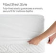 thumbnail image 3 of Short Queen (60"X75") Sheets Luxury Soft 100% Egyptian Cotton - Sheet Set for Short Queen (60"X75") Mattress Sage Solid 600 Thread Count 10 -15" Inch Deep Pocket, 3 of 6