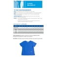 thumbnail image 3 of Landau Haut de Blouse Médicale à 3 Poches pour Femmes: Coupe Classique Décontractée, Col en V, Durable Médical 70221, 3 of 8