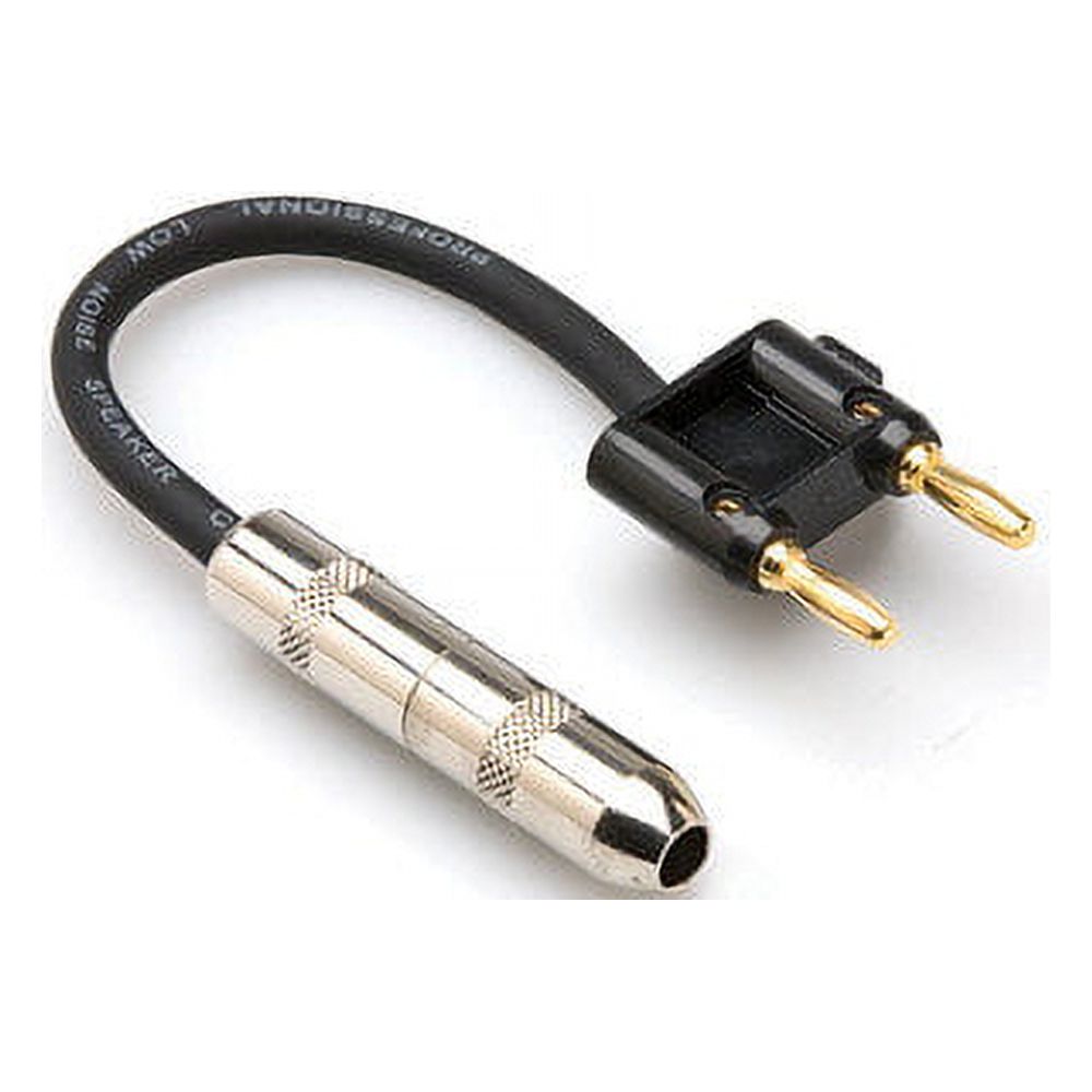 Hosa Dual Banana Speaker Adaptor Cable, USB, Red BNP116RD - image 2 of 2