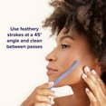 thumbnail image 6 of Plum Beauty Facial Shaping Razors, Facial Dermaplaning Tools, Skin Safe, Hair Removal for Eyes & Face, 3ct., 6 of 11