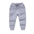 thumbnail image 2 of HOMADLES Jogger Pants for Girls Parachute Baggy Elastic Waist Casual School Uniform Joggers Sweatpants Gray 2 T, 2 of 4