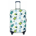 thumbnail image 2 of Goofa Cartoon Sea Creatures Pattern Luggage Covers For Suitcase,Suitcase Cover Protector Fit 18-32 Inch Luggage-, 2 of 9