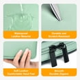 thumbnail image 4 of Bolsa organizadora de cables Miloocul, de piel, impermeable, color verde claro, 4 of 6