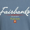 thumbnail image 3 of CafePress - Fairbanks Script Women's Dark T Shirt - Mens Comfort Colors Shirt, 3 of 5