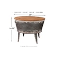 thumbnail image 2 of Signature Design by Ashley Casual Shellmond Coffee Table With Storage  Two-tone, 2 of 4