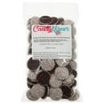 thumbnail image 2 of Non Pareil Dark Chocolate Wafers - Guittard Dark Chocolate Non-Pareils - 2.5 Pound (40 OZ) by CandyKorner, 2 of 2