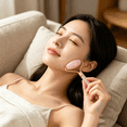 thumbnail image 6 of OITY Set of 4 Premium Quartz Face Rollers – Pink Massager for Face,Neck & Body,Anti-Aging,Reduces Puffiness & Wrinkles, 6 of 7