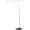 White, variant on SH Lighting Illona 84" Tall Adjustable Five Arm Metal Floor Lamp in Black