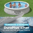 thumbnail image 6 of Bestway Fast Set 12' x 30" Round Inflatable Stacked Stone Swimming Pool Set, 6 of 15