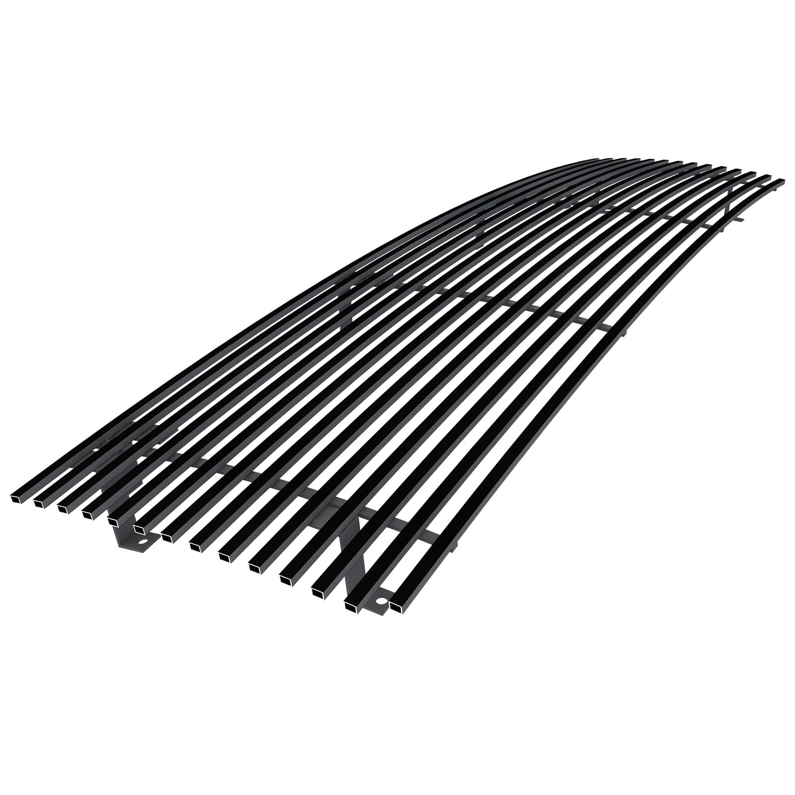 APS 8x6 Horizontal Billet Grille Insert For 2006-2007 Toyota Avalon - Black Stainless Steel, Upper Grille