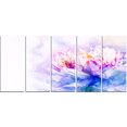 thumbnail image 2 of Aquarelle Fleur Bleue - Impression sur Toile Florale, 2 of 3
