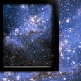 thumbnail image 2 of 3S Brother's K-Pax Space Galaxy Theme Room Darkering Curtains Space-X Universe Outer Space Stars Print Pattern Window Drapes for Kids Room Set of 2 - Made in Turkey Each(52"Wx95"L), 2 of 6