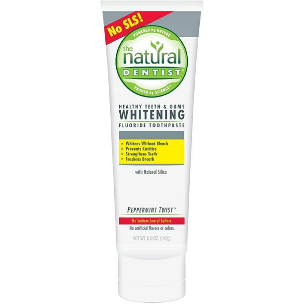 The Natural Dentist Healthy Teeth & Gums Whitening Plus Toothpaste