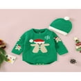 thumbnail image 2 of MesaSe Infant Baby 2PCS Christmas Outfits  Long Sleeve  Neck Knit Romper + Beanie Hat Set, 2 of 9