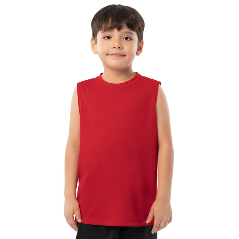 Boys muscle tee discount