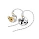 thumbnail image 1 of Matsuzay Auriculares con cable Auriculares deportivos Auriculares de fitness Reducción de ruido Accesorios para juegos Equipo para trotar Cables de audio/vídeo Plata/Sin micrófono, 1 of 6