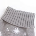 thumbnail image 5 of EFINNY Pet Christmas Elk Sweater Winter Warm Knitted Dog Sweatshirt Puppy Clothes, 5 of 6