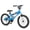 Blue White, variant on GLAF Kids Bike for Boys 3-12 Year Olds with Training Wheels, 12In Toddler Boys Bicycle,Adjustable Seat, Front Hand Brake and Enclosed Chain Guard