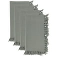 thumbnail image 2 of Saro Lifestyle Fringed Design Table Napkin (Set of 4), 2 of 5