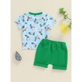thumbnail image 4 of Musuos Toddler Boys Summer Shorts Sets 6 12 18 24M 3Y Short Sleeve Duck Print Tops and Drawstring Shorts Sets Casual Clothes, 4 of 9