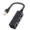 thumbnail image 2 of RJ45 Câble Répartiteur Ethernet RJ45 Mâle vers Femelle Port LAN Répartiteur de Réseau Ethernet Adaptateur Câble Cat5 Cat5e Cat6 Cat7 Cat8, 2 of 4