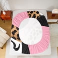 thumbnail image 5 of Homewish Fashion Cheetah Print Full Size Sheets, Cartoon Billiards Print Bed Sheets, Teens Kids Boys Girls Sheet Sets, Ultra Soft Bedroom Decor, 4pcs, 5 of 7