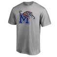 thumbnail image 2 of Men's Ash Memphis Tigers Primary Logo T-Shirt, 2 of 3