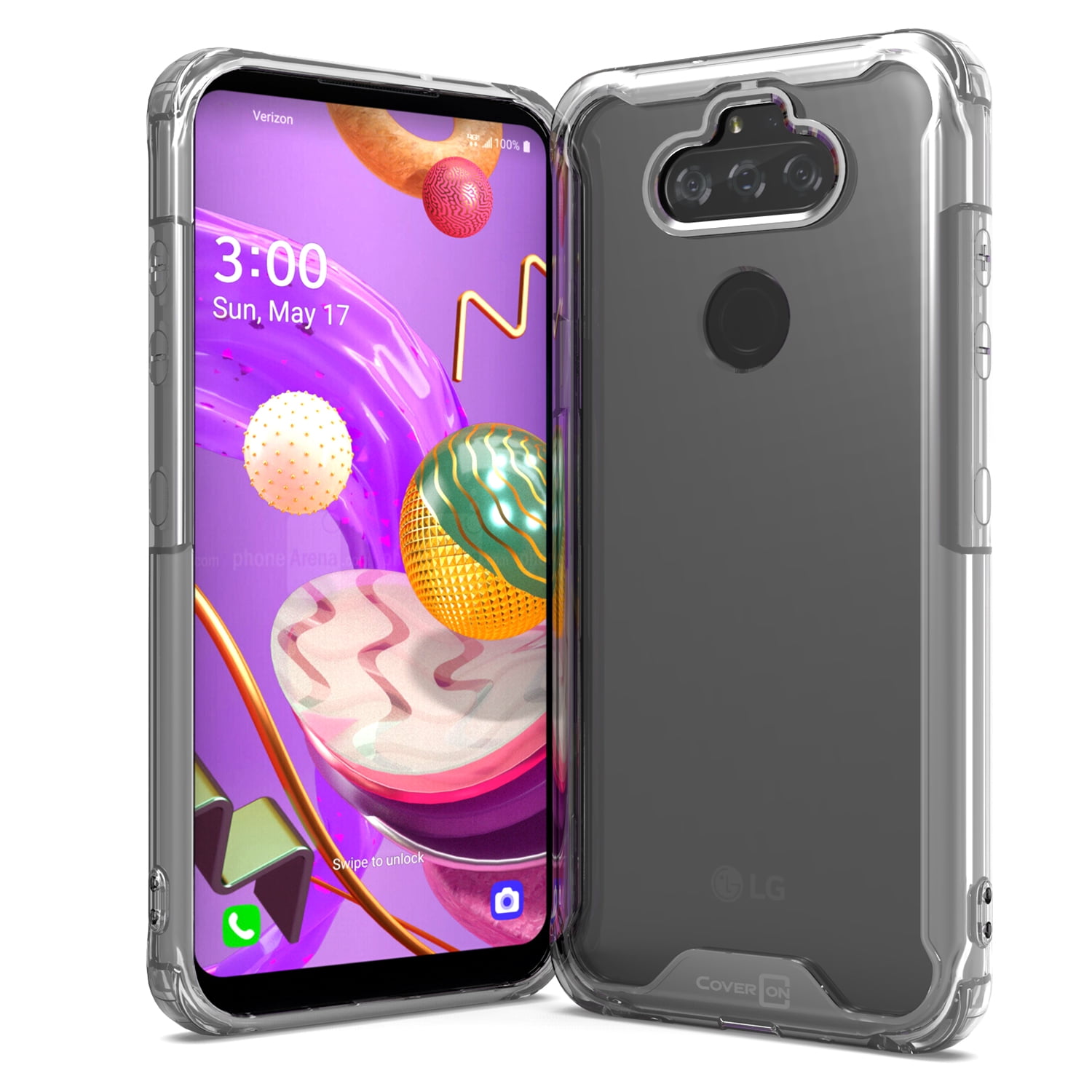 CoverON LG Aristo 5 / Aristo 5+ Plus Case Clear Slim Fit Hard ...