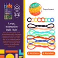 thumbnail image 2 of Suministros especiales de Chewy Jewelry, translúcidos, paquete de 16 para niños, 2 of 9