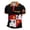 Vermilion, variant on Soccer Cup 2026 Jersey for Men, Polo Collar Short Sleeve Spain Bullfighter Graphic Top - Breathable Fan Shirt for Match Day & Casual Wear Black L