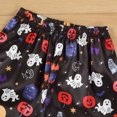 thumbnail image 7 of Likimi Toddler Boys Pajamas Set Long Sleeve Halloween Graphic Print Lapel Button Down Tops With Pants Spring Autumn Comfort Sleepwear Outfit Set Black Size 18-24 Months, 7 of 7