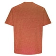 thumbnail image 5 of DPTALR George Men's Short Sleeve Classic V-Neck T-Shirts,Casual Summer Basic Tees,Orange,Big and Tall Men XL, 5 of 6