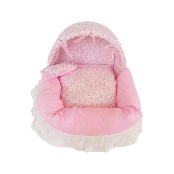 Cama para gatos, nido de Gato semicerrado, cálido y acogedor, fondo antideslizante para cachorros, accesorios para mascotas, cama de sueño reparador,
