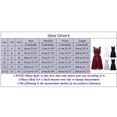 thumbnail image 3 of Robe Formelle pour Femmes en Dentelle Unie à Empiècements, Col, Sans Manches, Ample, avec Ceinture, 3 of 3