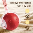 thumbnail image 7 of Risehigh Cat Toys for Indoor Cat Toy Smart Interactive Cat Toy Ball Rechargeable, 7 of 7
