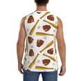 thumbnail image 4 of Kdxio Baseball Sport for Men's Muscle T-shirt,Sleeveless for Workout Running Athletic Gym Lounge Casual, 4 of 7