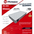 thumbnail image 3 of Colchon Matrimonial Xpand Foam  190 x 135 x 15 cm Munich COL-13519, 3 of 5