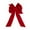 Red C, variant on Red Velvet Christmas Bow - Elegant Holiday Tree & Gift Decoration with Reusable Durable Velvet for Festive Home & Party Decor