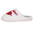 thumbnail image 2 of Pantufla Zapatillas de muy buen gusto esponjosas para el día de San Valentín, cómodas, con forma de corazón, antideslizantes para el hogar y el interior DQrwqpou Tenis De Mujer Tenis De Hombre, 2 of 8