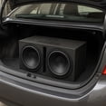 thumbnail image 5 of QPower QBOMB12V Dual 12" Vented Ported Subwoofer Sub Box w/ Bedliner Spray, 5 of 9