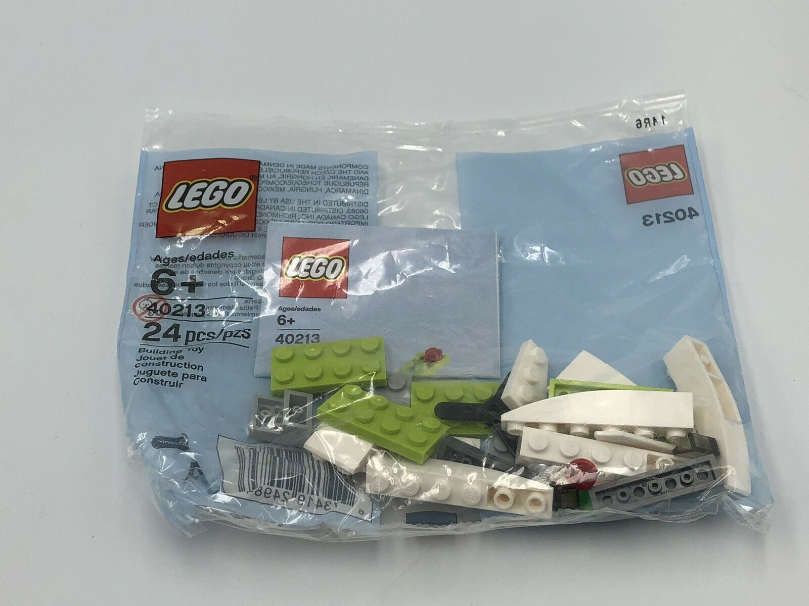 LEGO 40213  Monthly Mini Seaplane  Build Polybag 24 pcs NEW 