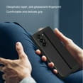 thumbnail image 5 of Dteck Kickstand Case for Samsung Galaxy Z Fold 7 Silicone Grip Cover,Full Body Protective Phone Case with Finger Strap Handheld Design PC Shockproof Stand Case, Black, 5 of 10