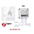 thumbnail image 1 of HEAT X5H Tuya WiFi / Smart Zigbee Thermostat Temperature Controller For Electric Floor/Water Heating/Water Gas Boiler ,Easy to Install, 1 of 7