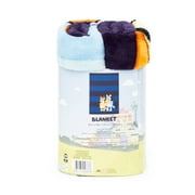Bluey In The Dream Kids Blanket, 62 x 90, Microfiber, Blue, BBC Studios