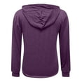 thumbnail image 5 of Vedolay Women's Pullover Sweatshirt Fashion Casual Star Printed Sweatshirt Crewneck Shirts Womens Fashion Purple,M, 5 of 5