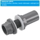 thumbnail image 4 of Adaptador de conector de tubo recto de ajuste de tanque de agua de PVC ID de 3/4" Uxcell, gris 1, 4 of 6