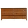 thumbnail image 4 of Shaker Style 6 Drawer Dresser - Multiple Finishes, 4 of 5