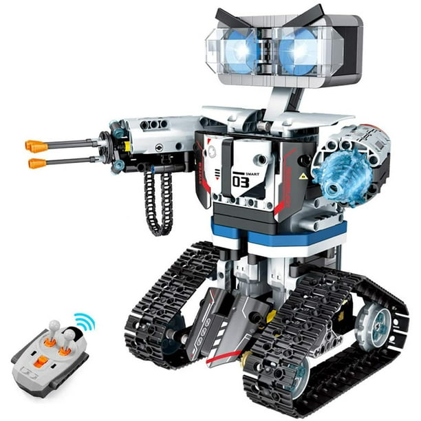 Kit de construction de robots pour enfants de 8 à 12 ans, robot de blocs de