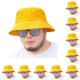 thumbnail image 2 of Sombreros de protección solar ligeros y cómodos Sonducket para hombres Sombrero de pescador amarillo Talla extra 10piezas, 2 of 6