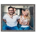 thumbnail image 5 of 12x41 Frame Silver Picture Frame - Complete Modern Photo Frame Includes UV Acrylic Shatter Guard, 5 of 8